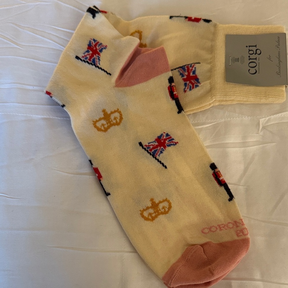 Corgi royal coronation 2023 socks